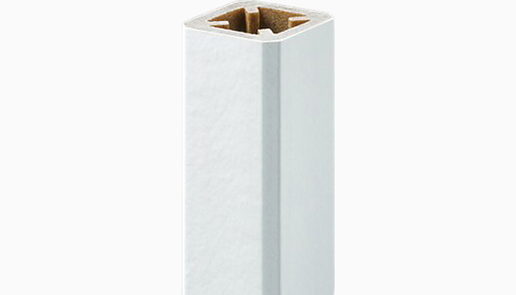 CXT Pro White Composite Balusters by Deckorators