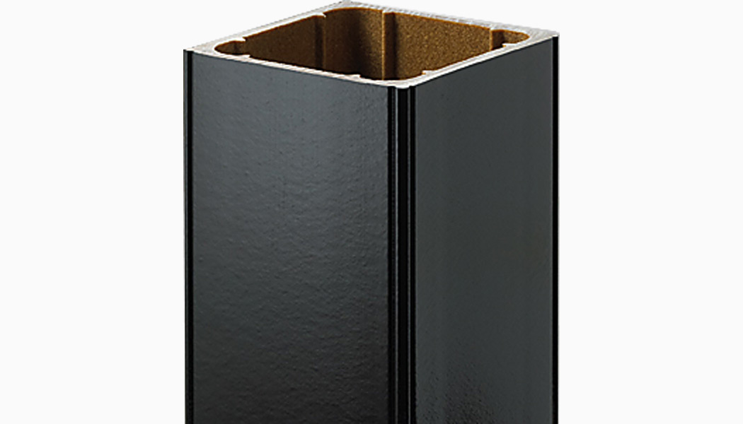 CXT Black Composite 5x5 Post Sleeves by Deckorators
