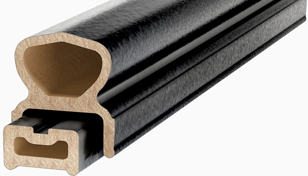CXT Pro Graspable Black Stair Railing by Deckorators