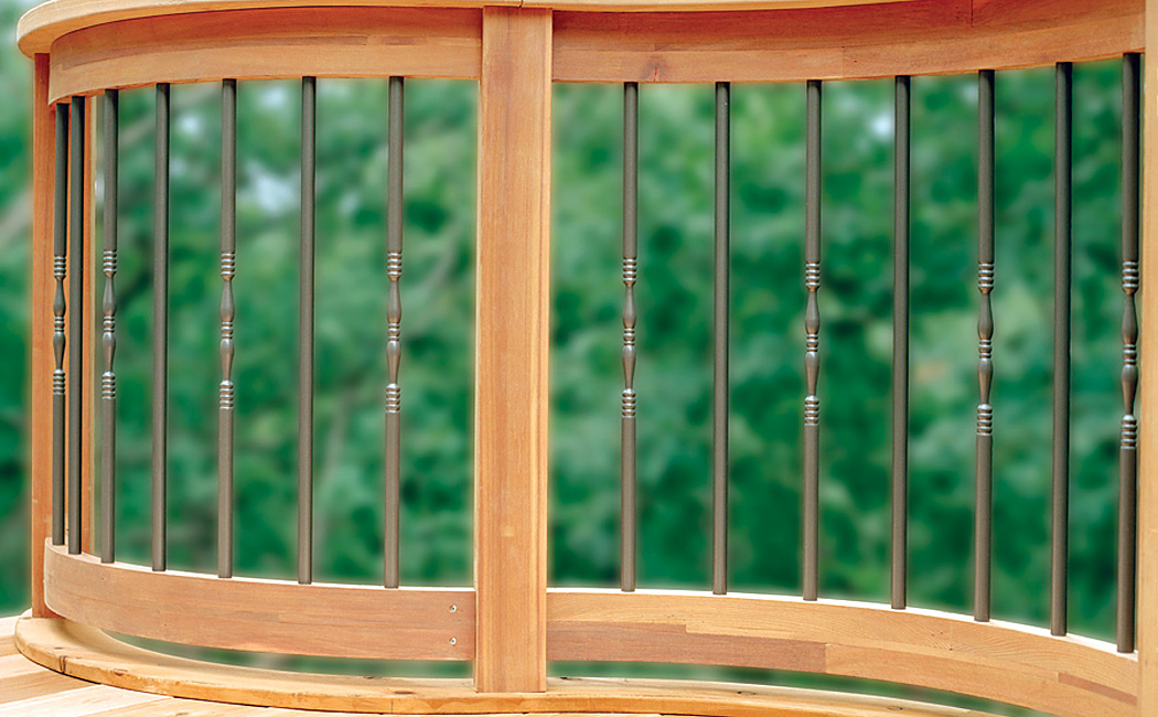 Colonial Aluminum Balusters by Deckorators