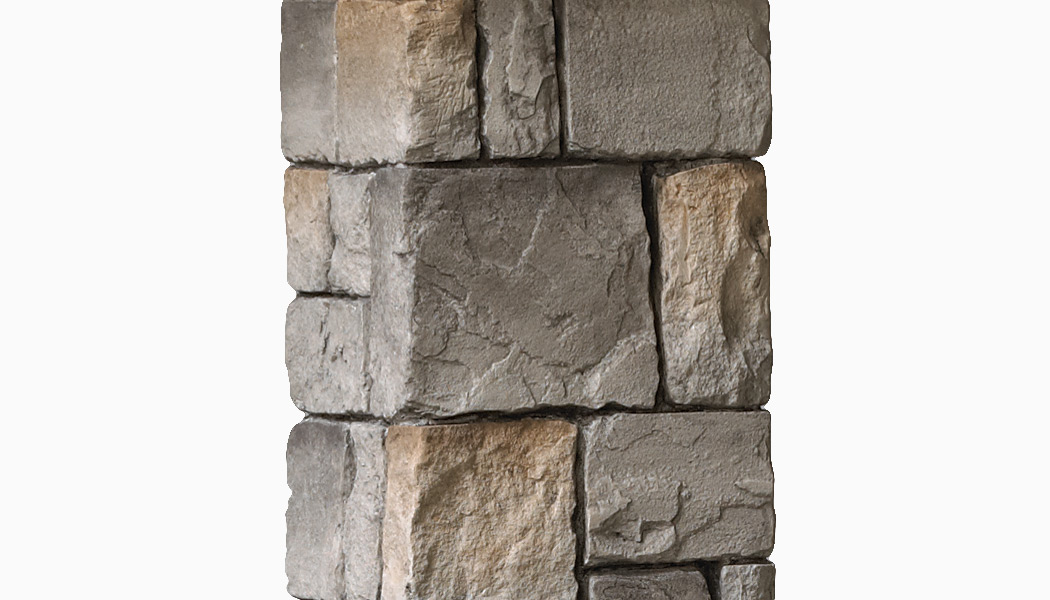 Cobblestone Faux Stone Post Covers by Deckorators