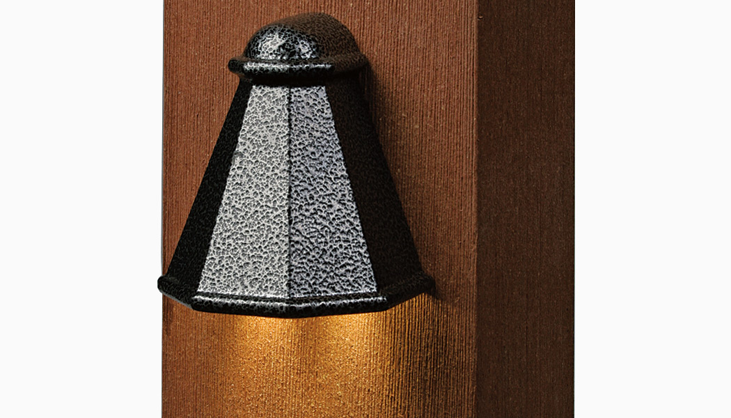 Tear Drop Low Voltage Post Lights by Dekor Deck Lighting DeckAccent