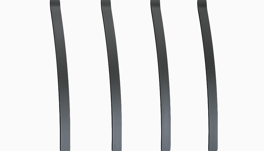 Arc Face Mount Metal Balusters by Deckorators