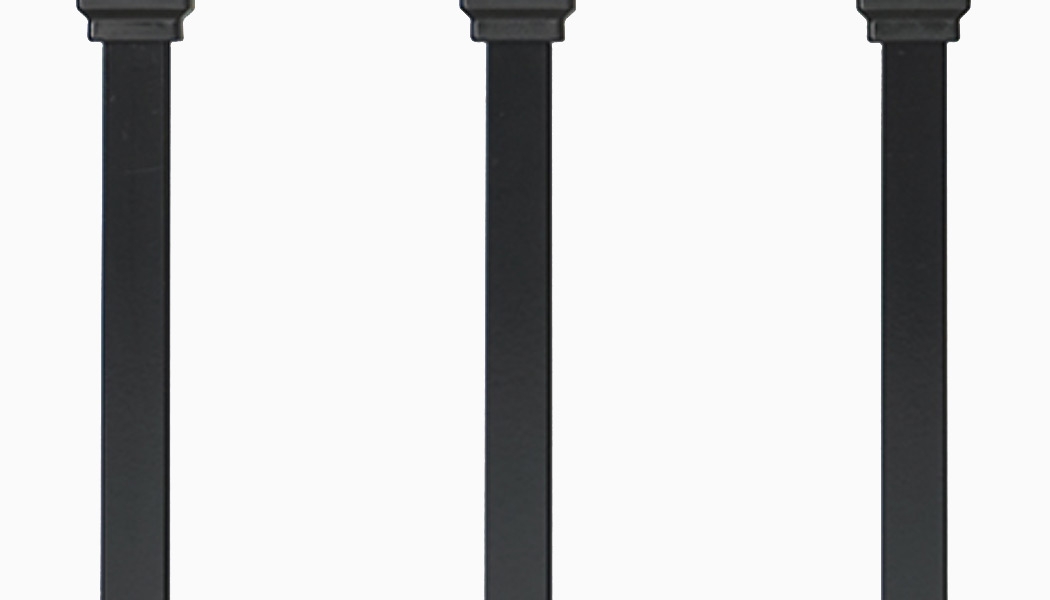 Estate Square Aluminum Balusters by Deckorators