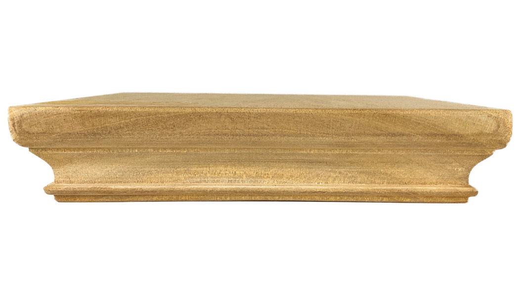 Miterless Post Cap Mahogany West Indies by Captiva