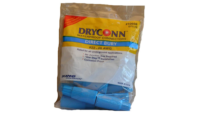 Dry Conn Direct Bury 10Pk Waterproof Connectors