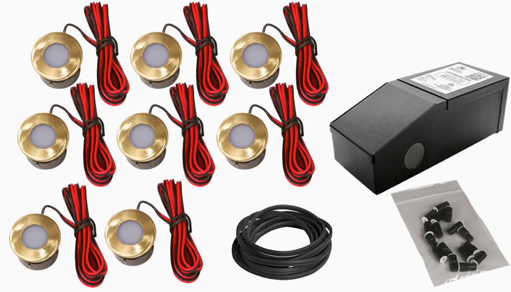 Endurance Outdoor LED 12V Kit by Highpoint Deck Lighting