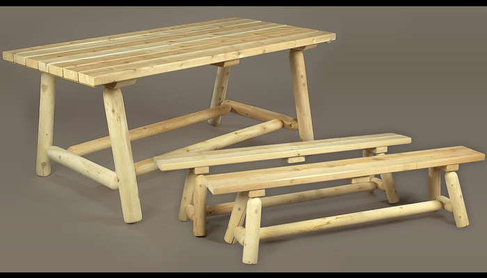 Classic Farmers Outdoor Patio Set 1 by Rustic Cedar Furniture