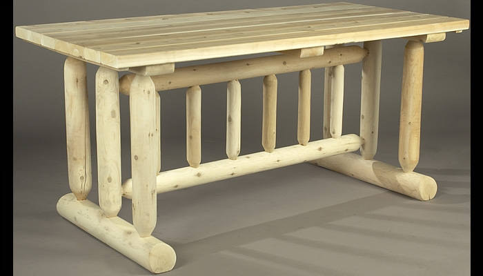 Harvest Family Patio Table by Rustic Cedar Furniture