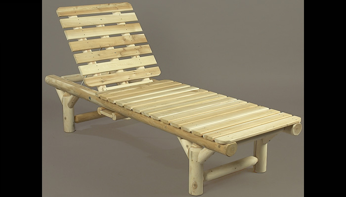 Outdoor Lounge Chairs By Rustic Cedar, Outdoor Log Furniture Kits