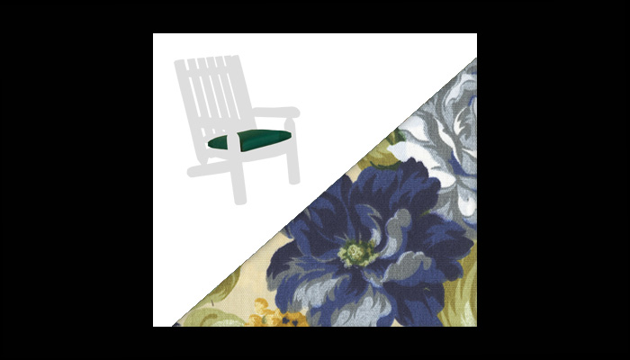 N30 Chair or Rocker Outdoor Cushions by Rustic Cedar Furniture