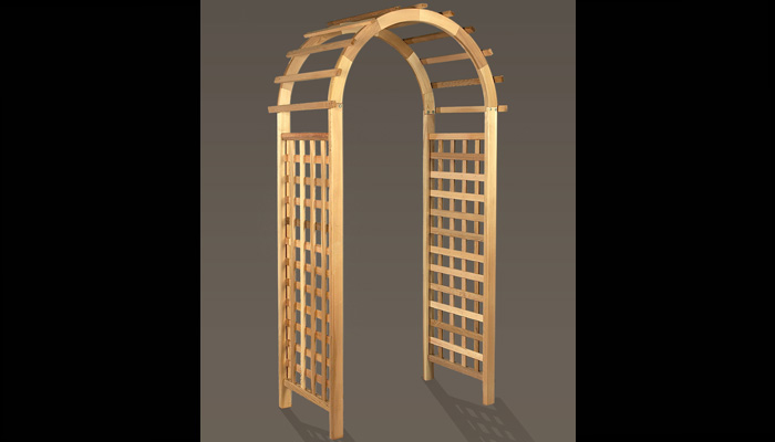 Standard Garden Arch by Rustic Cedar Furniture