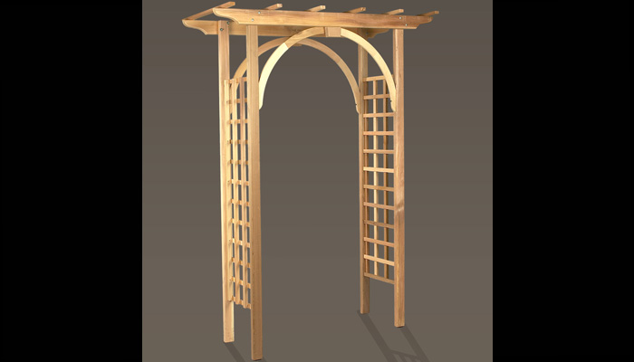 Westport Arbor by Rustic Cedar Furniture
