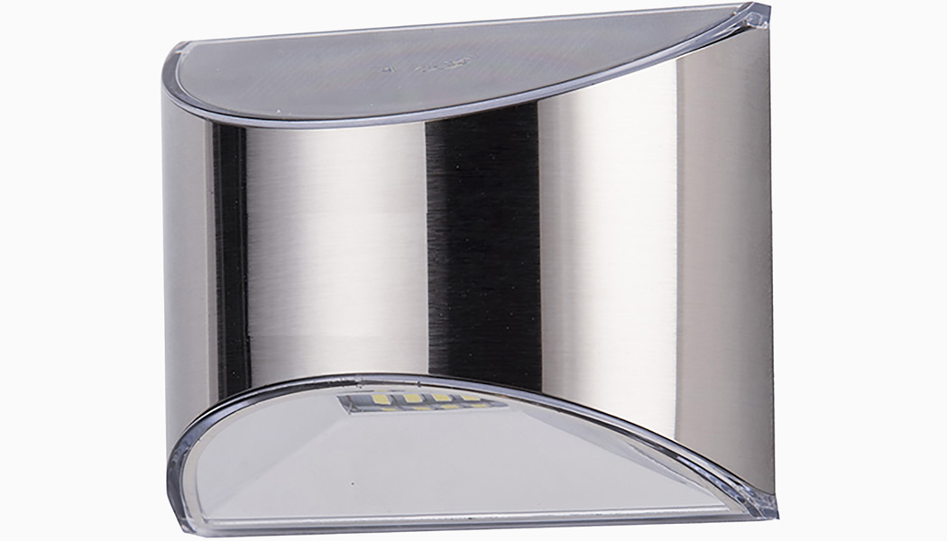 Stainless Steel Solar Deck and Wall Light