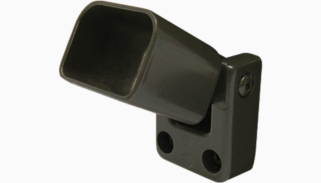 Bottom Rail Multi-Pitch End Brackets for Stairs by Solutions
