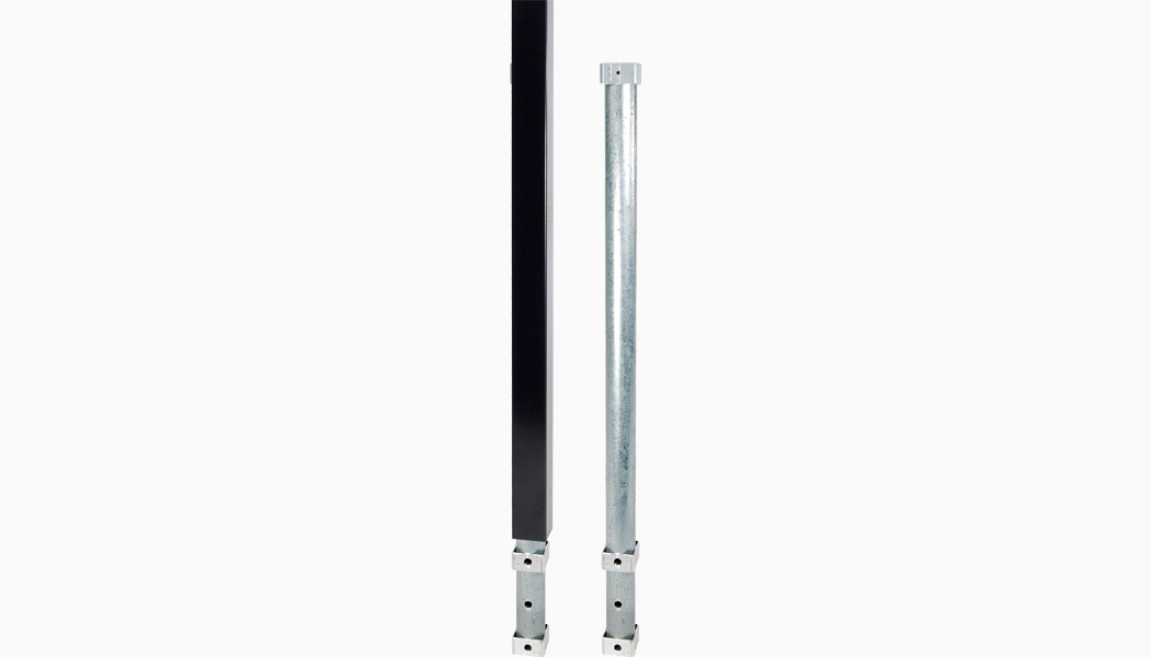1-7/8" Side Fascia Post Mount by Solutions Aluminum