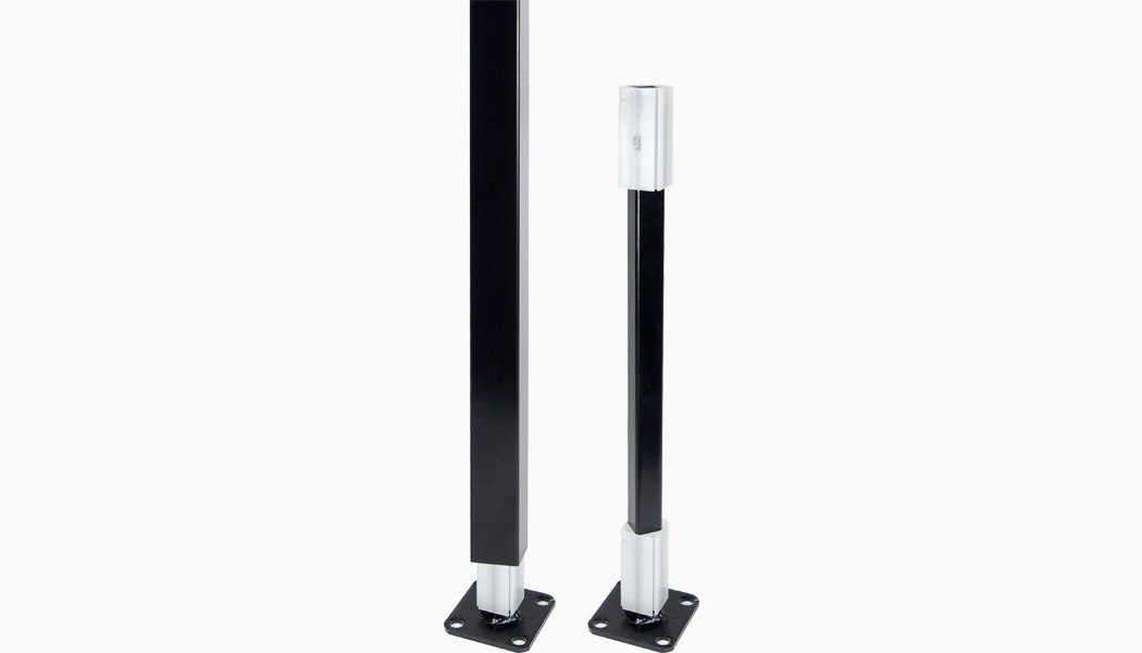 1-7/8" Surface Post Mount by Solutions Aluminum