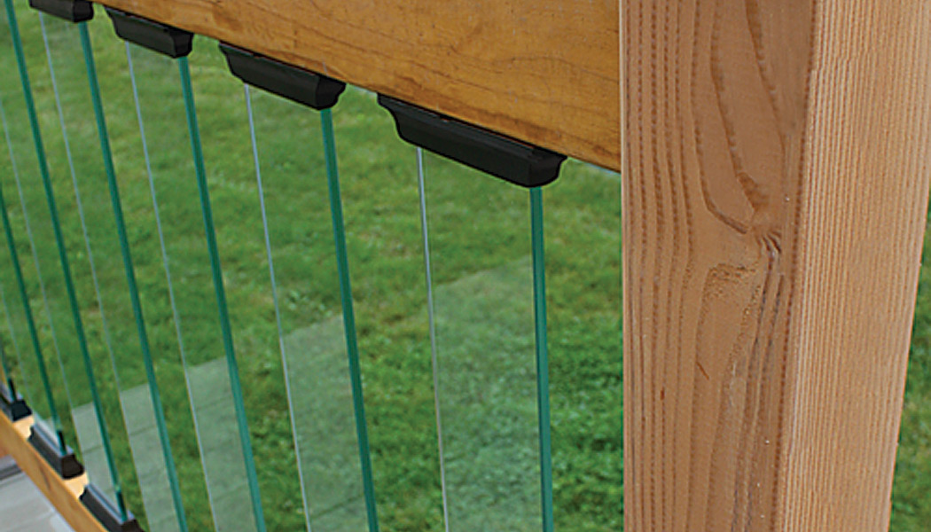 Glass Deck Balusters by DekPro